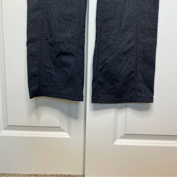 PrAna Leggings Small Contour Chakras Flared Yoga Pants Heather Grey Pants Women - Picture 10 of 13